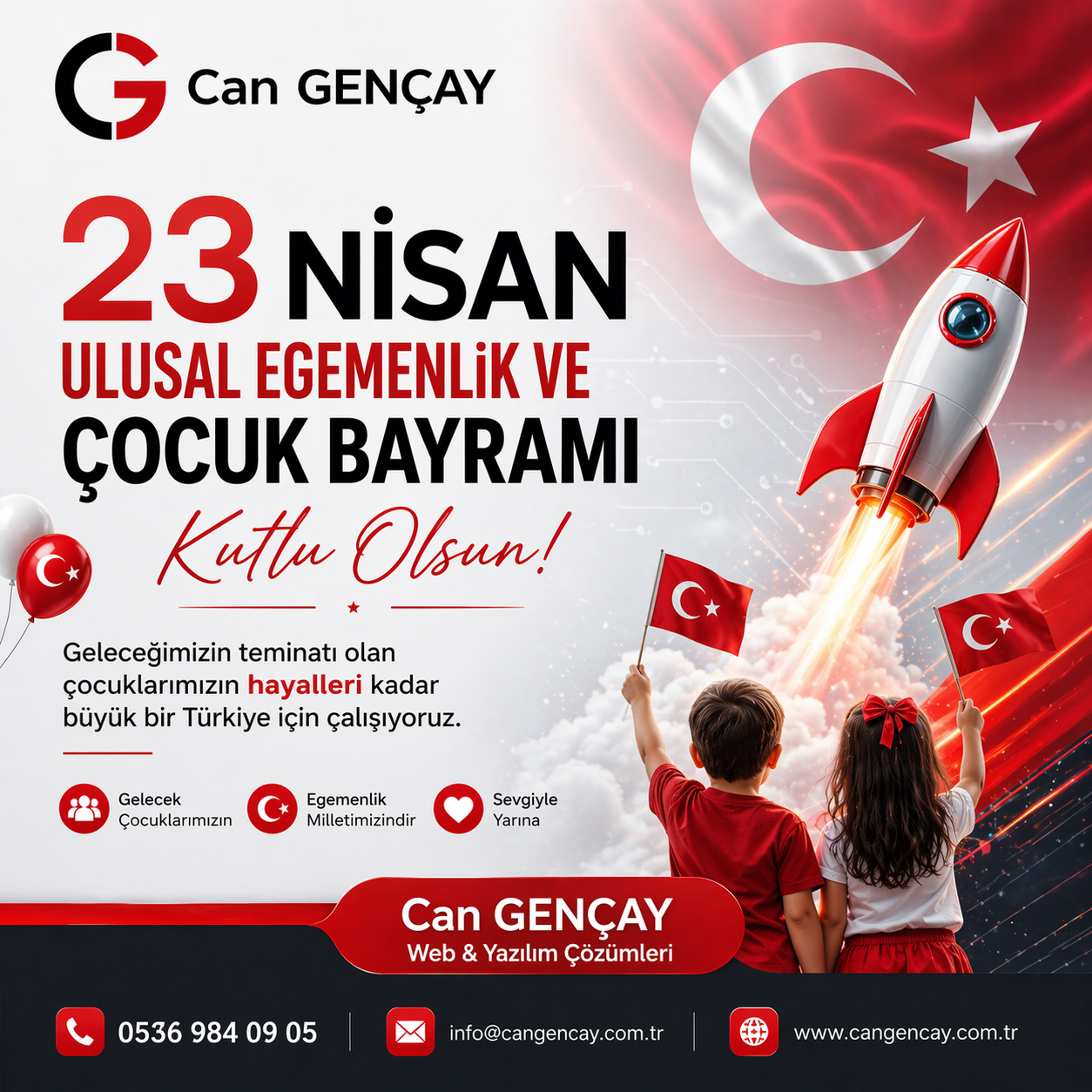 23 Nisan Ulusal Egemenlik ve Çocuk Bayramı Kutlu Olsun ?